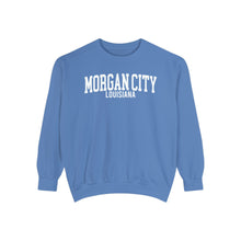 Load image into Gallery viewer, Morgan City Louisiana Comfort Colors Sweatshirt
