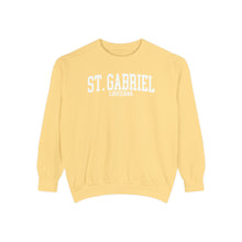 Load image into Gallery viewer, St. Gabriel Louisiana Comfort Colors Sweatshirt
