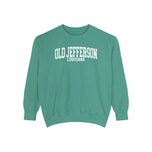 Load image into Gallery viewer, Old Jefferson Louisiana Comfort Colors Sweatshirt
