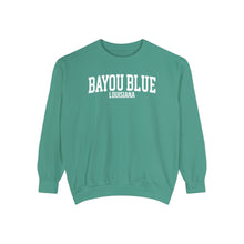 Load image into Gallery viewer, Bayou Blue Louisiana Comfort Colors Sweatshirt
