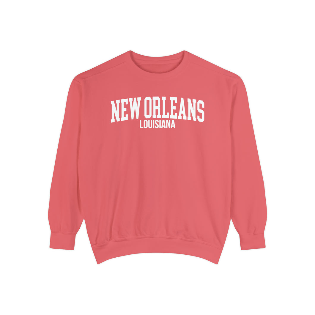 New Orleans Louisiana Comfort Colors Sweatshirt