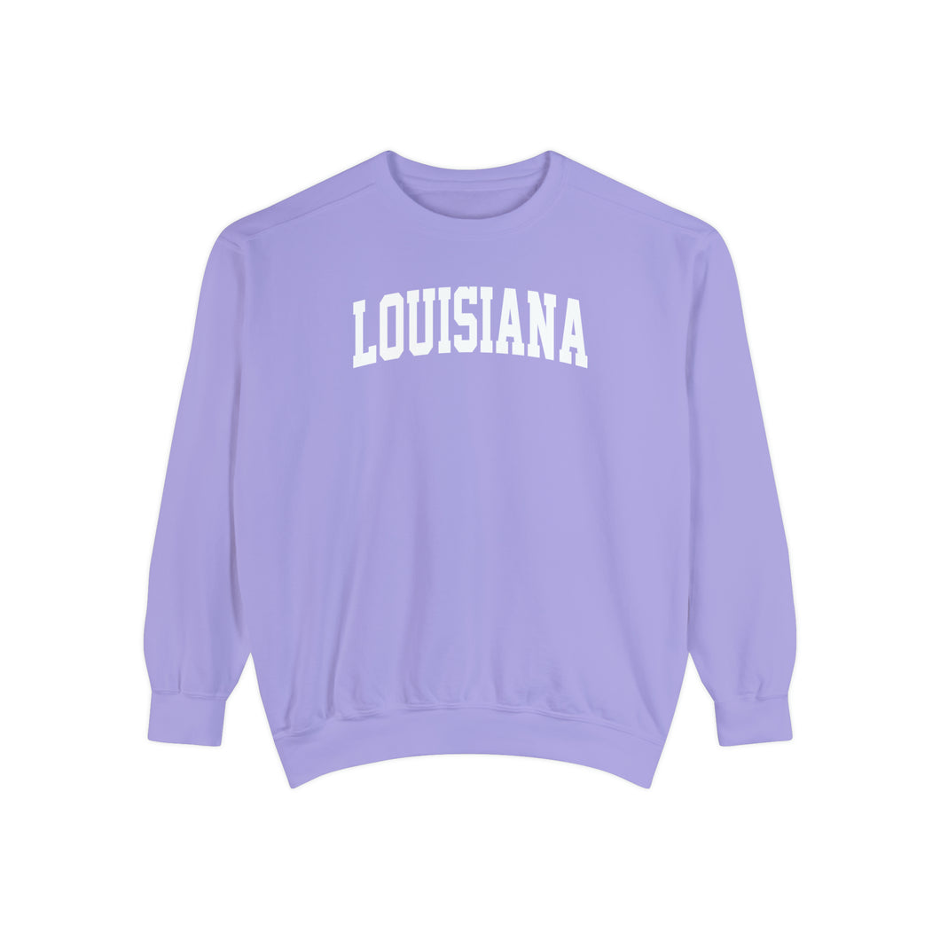 Louisiana Comfort Colors Sweatshirt