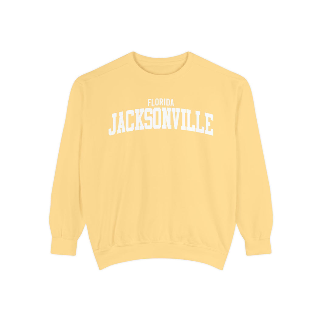 Jacksonville Florida Comfort Colors Sweatshirt