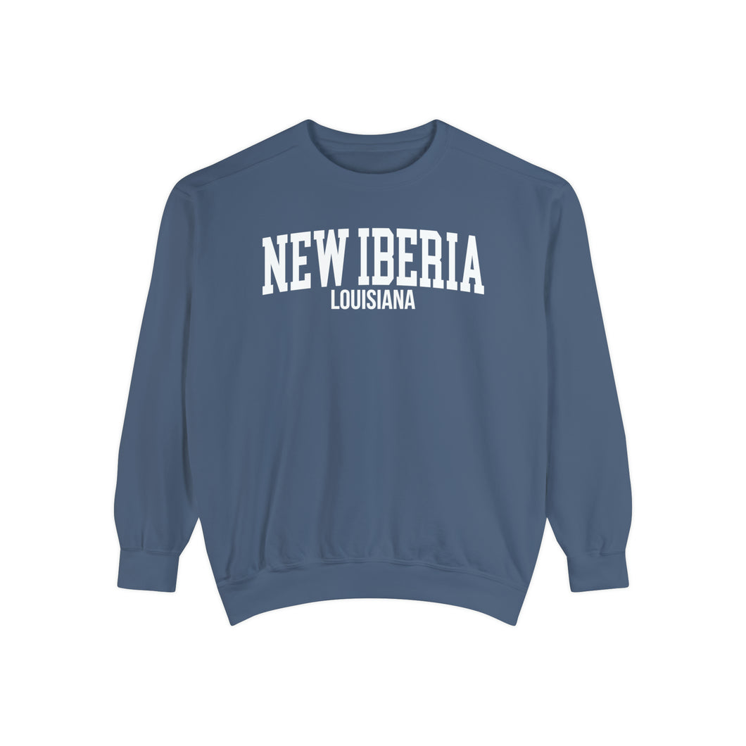 New Iberia Louisiana Comfort Colors Sweatshirt