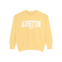 Load image into Gallery viewer, Austin Texas Comfort Colors Sweatshirt

