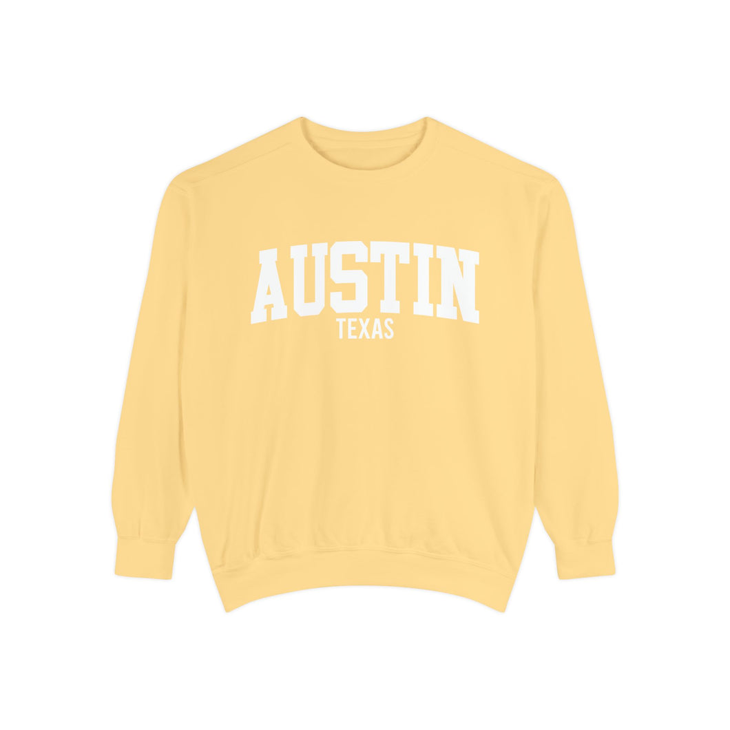 Austin Texas Comfort Colors Sweatshirt