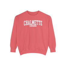 Load image into Gallery viewer, Chalmette Louisiana Comfort Colors Sweatshirt
