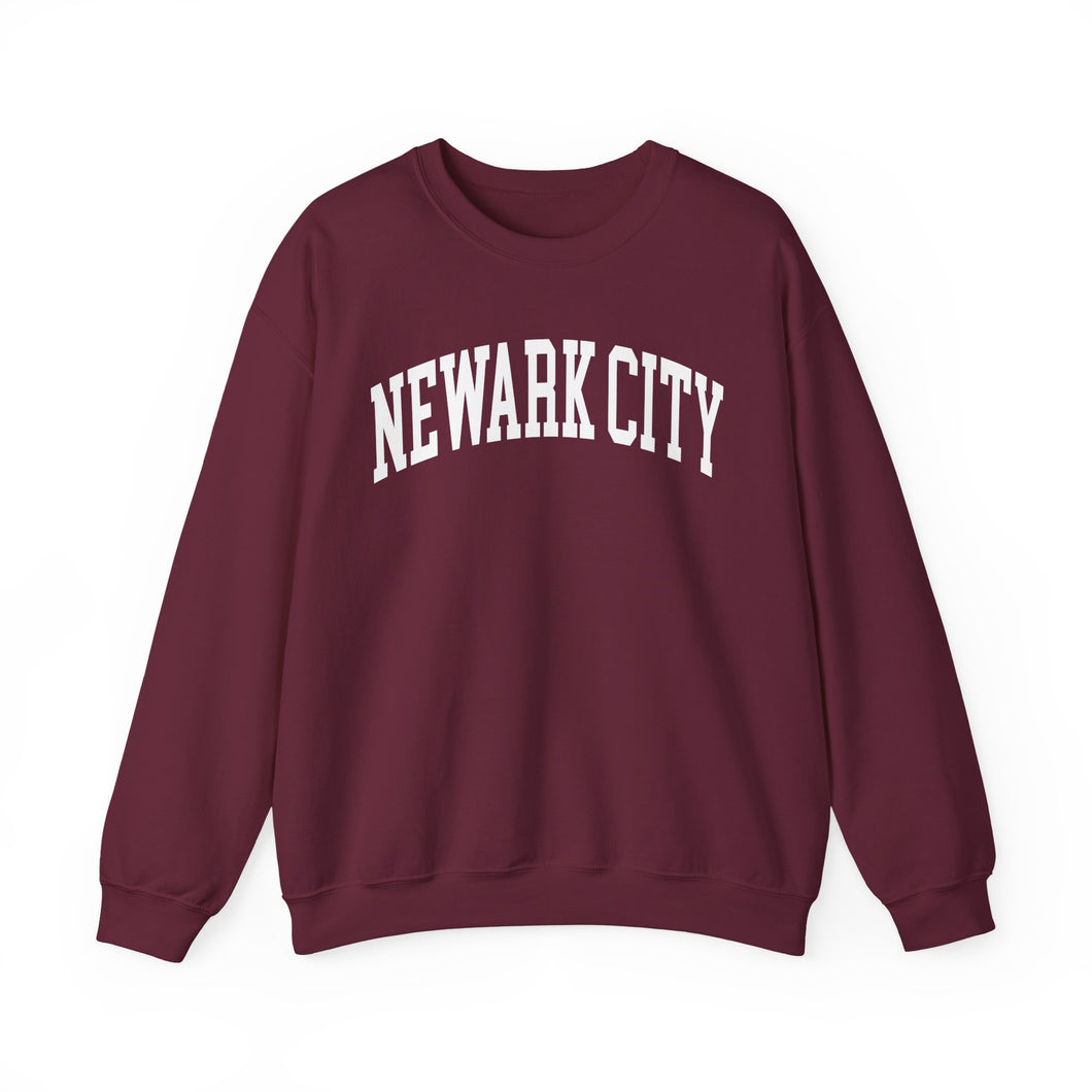 Newark City New Jersey Crewneck Sweatshirt