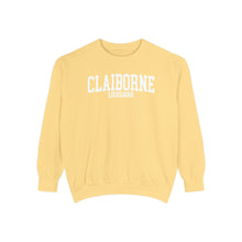 Load image into Gallery viewer, Claiborne Louisiana Comfort Colors Sweatshirt
