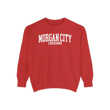 Load image into Gallery viewer, Morgan City Louisiana Comfort Colors Sweatshirt
