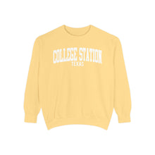 Load image into Gallery viewer, College Station Texas Comfort Colors Sweatshirt
