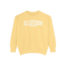 Load image into Gallery viewer, Old Jefferson Louisiana Comfort Colors Sweatshirt
