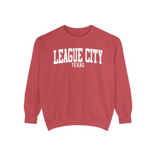 Load image into Gallery viewer, League City Texas Comfort Colors Sweatshirt
