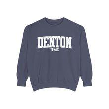 Load image into Gallery viewer, Denton Texas Comfort Colors Sweatshirt

