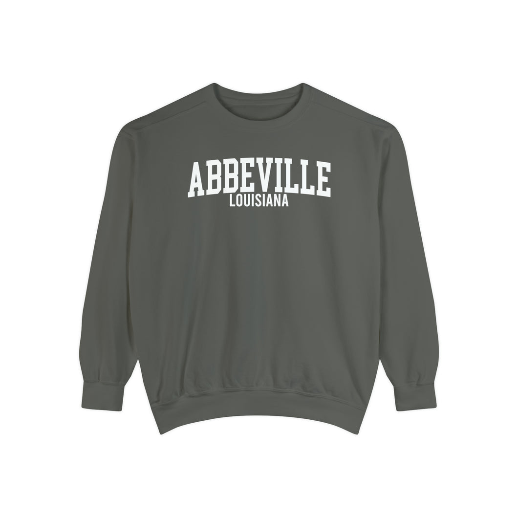 Abbeville Louisiana Comfort Colors Sweatshirt