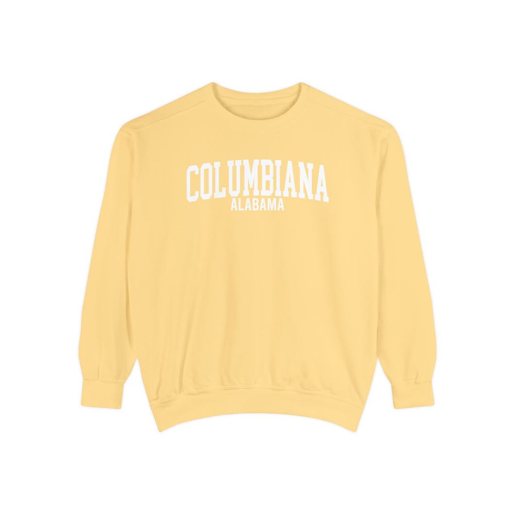 Columbiana Alabama Comfort Colors Sweatshirt