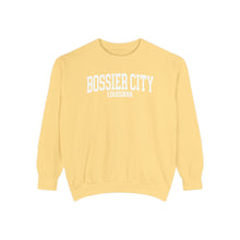 Load image into Gallery viewer, Bossier City Louisiana Comfort Colors Sweatshirt
