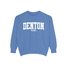 Load image into Gallery viewer, Denton Texas Comfort Colors Sweatshirt

