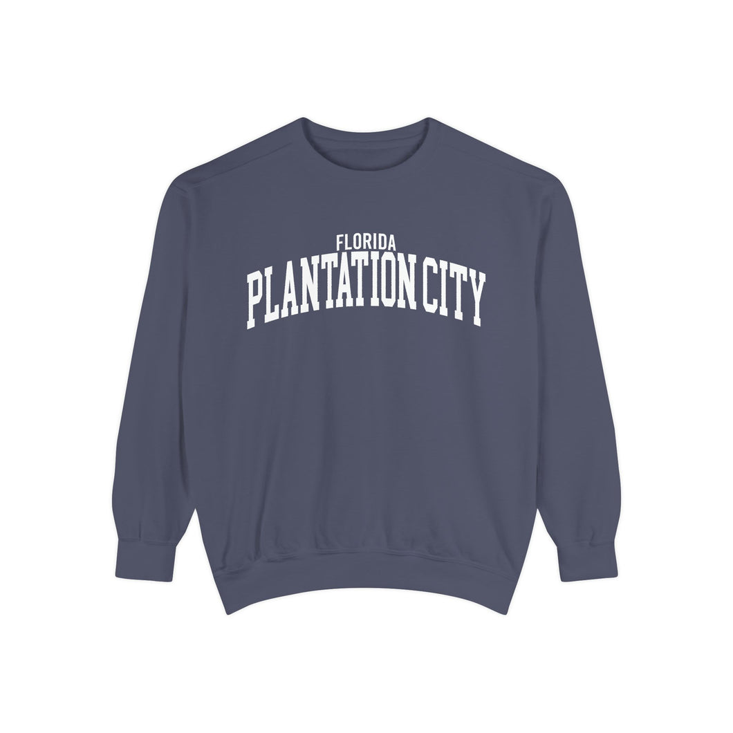 Plantation City Florida Comfort Colors Sweatshirt