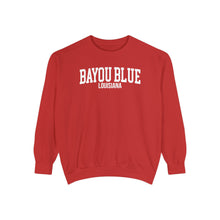 Load image into Gallery viewer, Bayou Blue Louisiana Comfort Colors Sweatshirt
