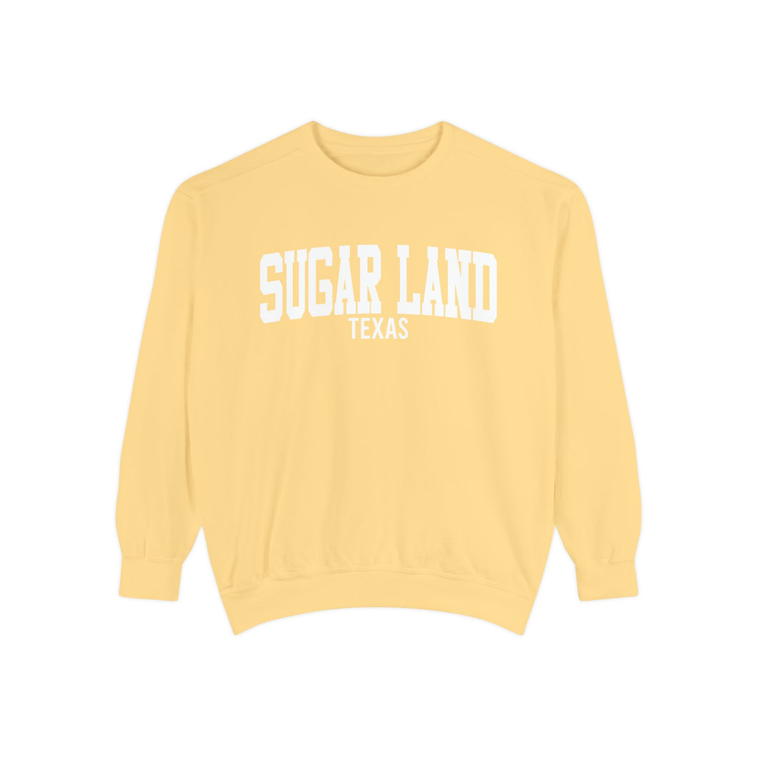 Sugar Land Texas Comfort Colors Sweatshirt