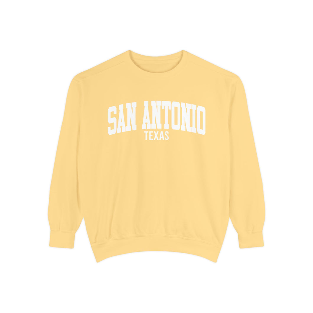 San Antonio Texas Comfort Colors Sweatshirt