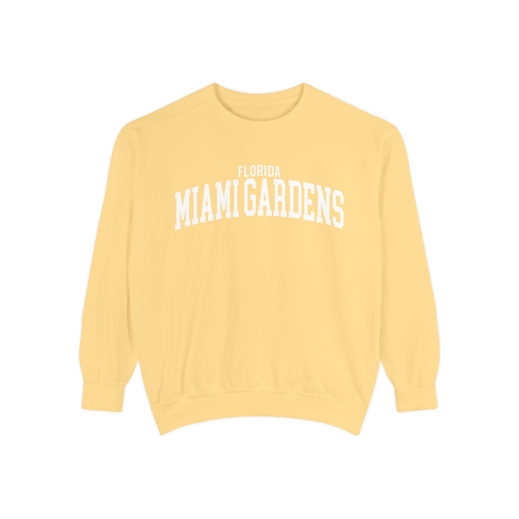 Miami Gardens Florida Comfort Colors Sweatshirt