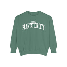 Load image into Gallery viewer, Plantation City Florida Comfort Colors Sweatshirt

