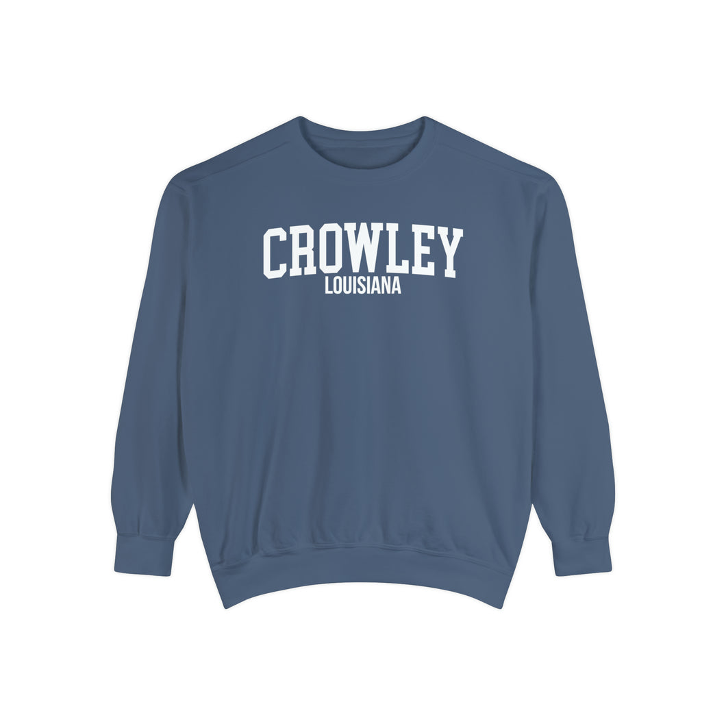 Crowley Louisiana Comfort Colors Sweatshirt