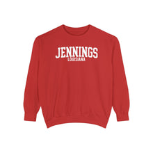 Load image into Gallery viewer, Jennings Louisiana Comfort Colors Sweatshirt
