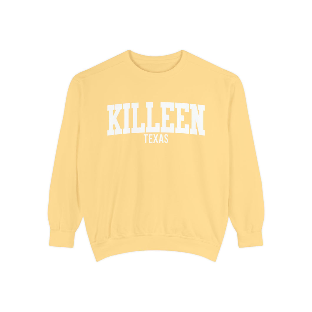 Killeen Texas Comfort Colors Sweatshirt