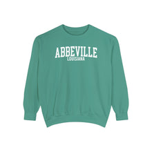 Load image into Gallery viewer, Abbeville Louisiana Comfort Colors Sweatshirt
