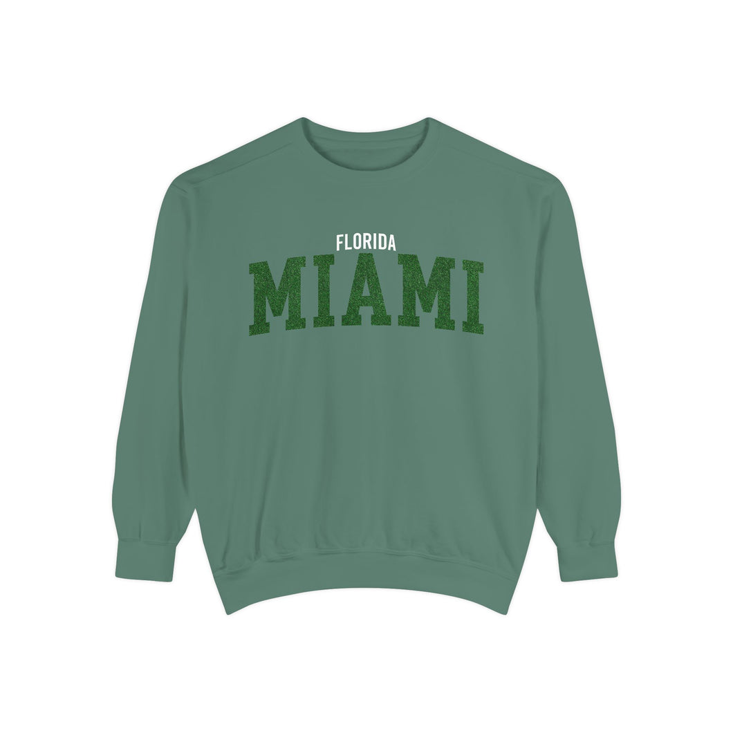 Miami Florida Comfort Colors Sweatshirt
