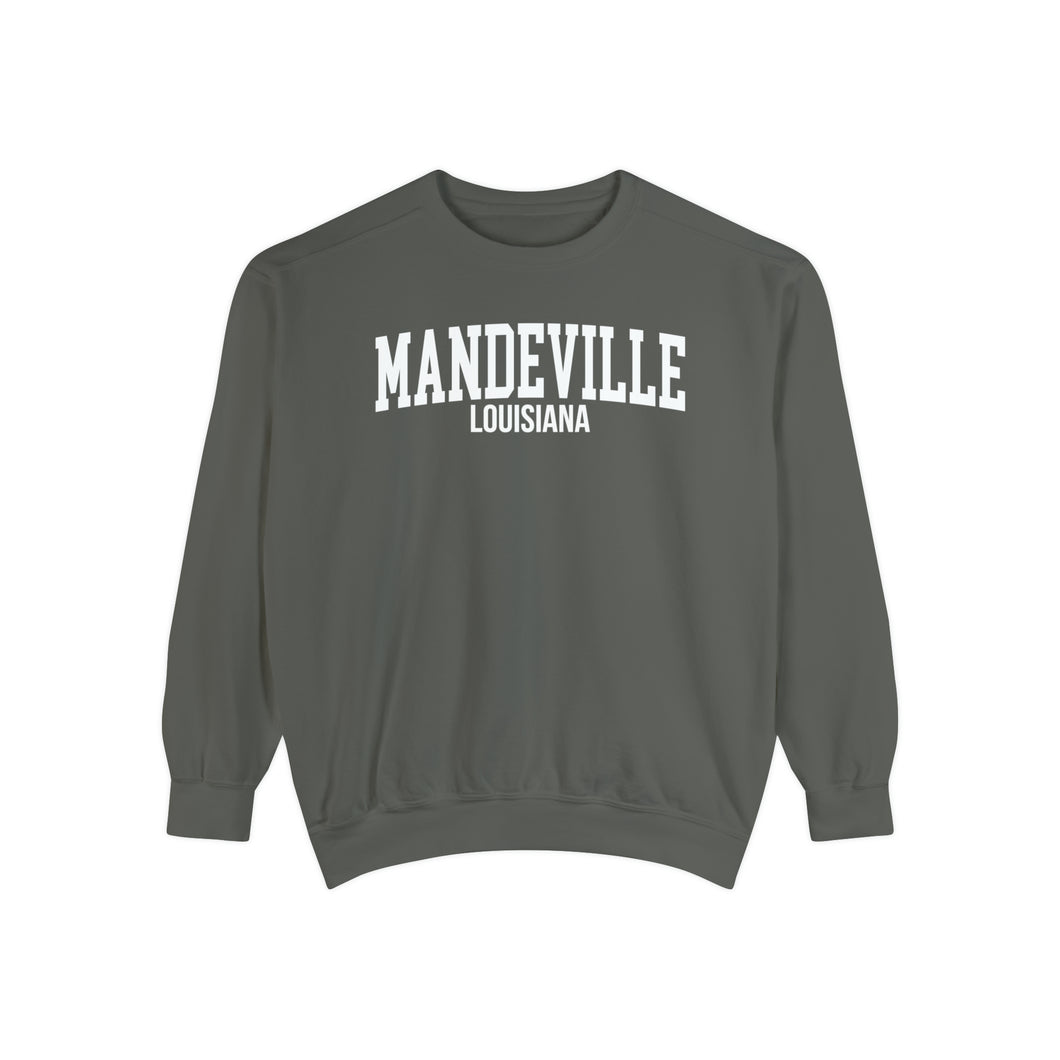 Mandeville Louisiana Comfort Colors Sweatshirt