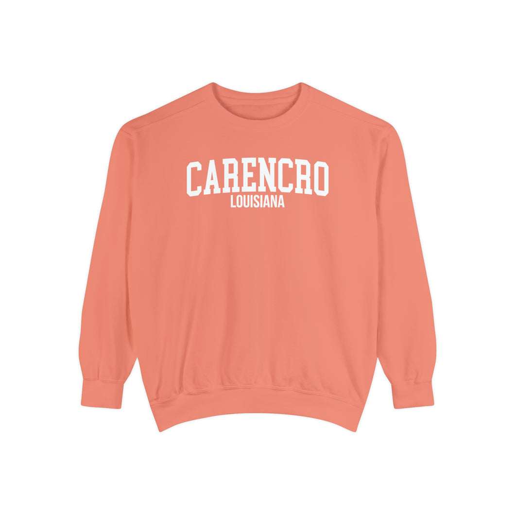 Carencro Louisiana Comfort Colors Sweatshirt