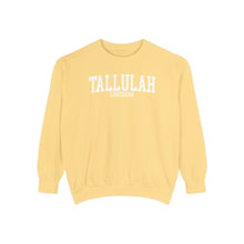 Load image into Gallery viewer, Tallulah Louisiana Comfort Colors Sweatshirt
