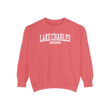 Load image into Gallery viewer, Lake Charles Louisiana Comfort Colors Sweatshirt
