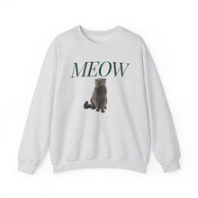 Load image into Gallery viewer, Cat Meow Unisex Sweatshirt
