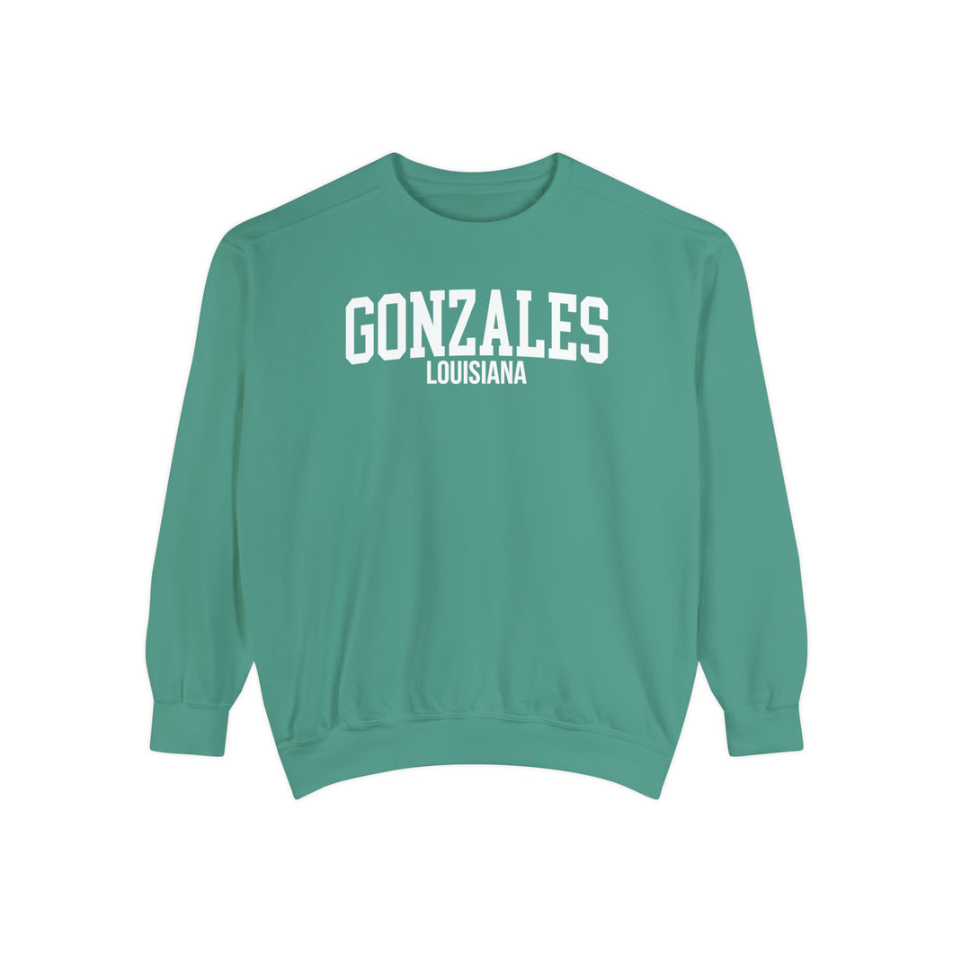 Gonzales Louisiana Comfort Colors Sweatshirt