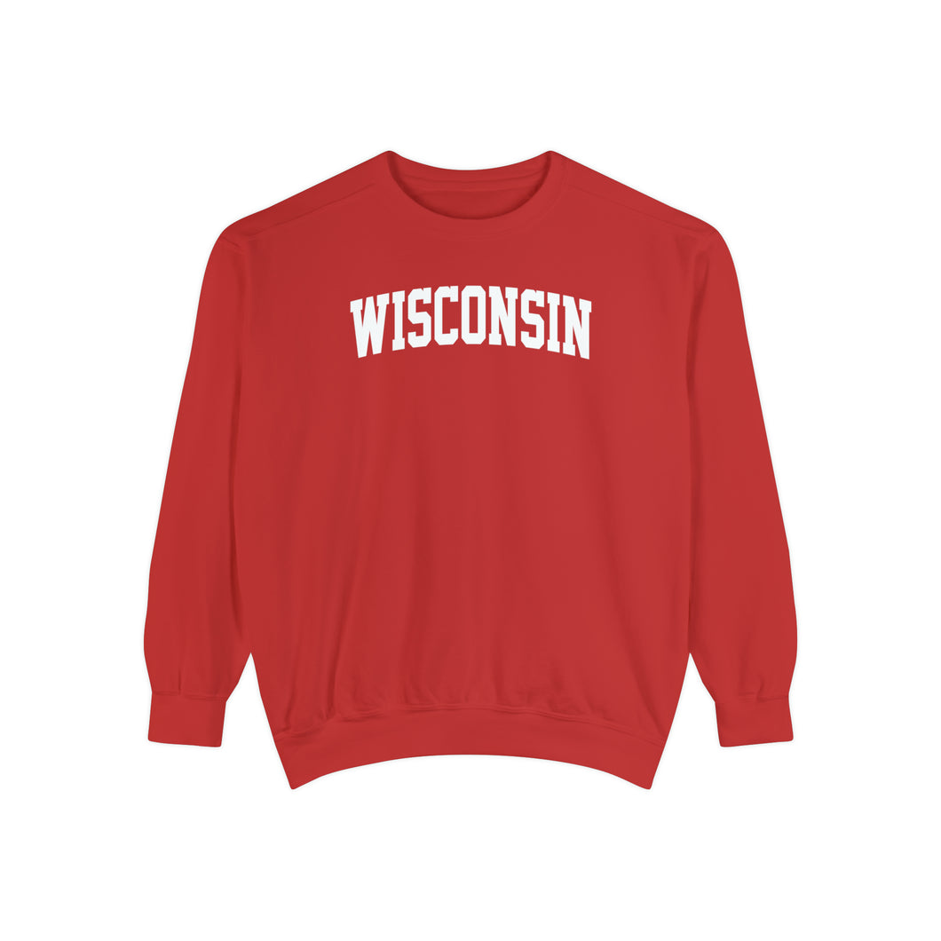 Wisconsin Comfort Colors Sweatshirt