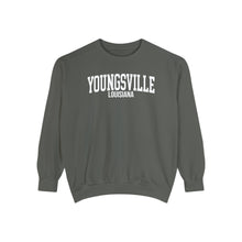 Load image into Gallery viewer, Youngsville Louisiana Comfort Colors Sweatshirt
