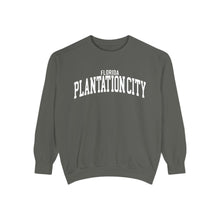 Load image into Gallery viewer, Plantation City Florida Comfort Colors Sweatshirt
