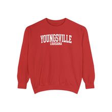 Load image into Gallery viewer, Youngsville Louisiana Comfort Colors Sweatshirt
