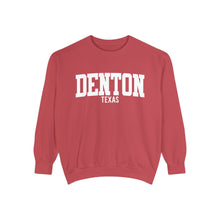 Load image into Gallery viewer, Denton Texas Comfort Colors Sweatshirt
