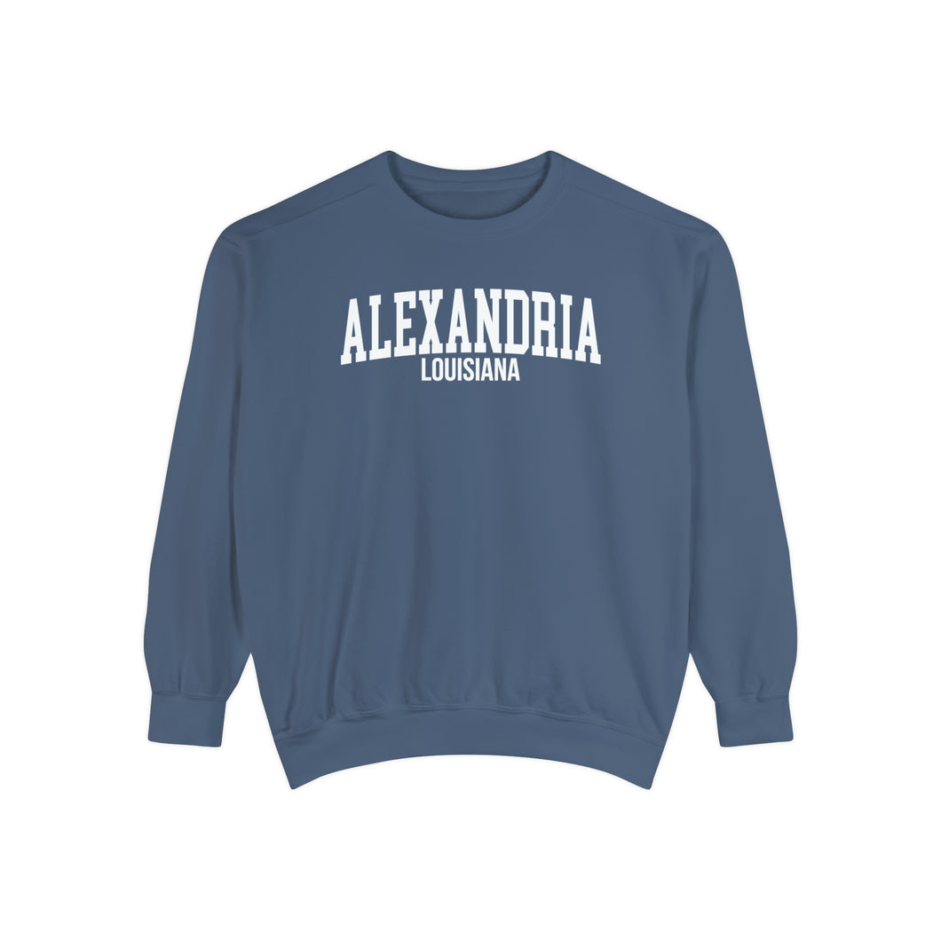 Alexandria Louisiana Comfort Colors Sweatshirt