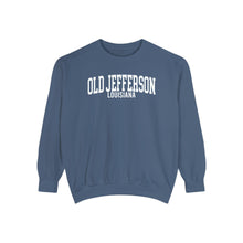 Load image into Gallery viewer, Old Jefferson Louisiana Comfort Colors Sweatshirt
