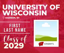 Load image into Gallery viewer, 3 UW Madison Digital Template
