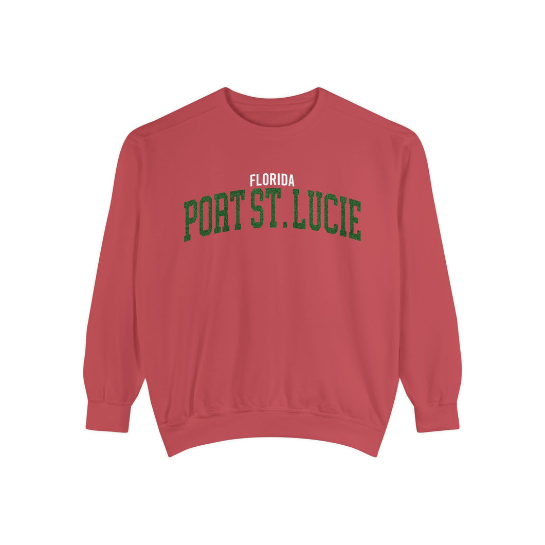 Port St. Lucie Florida Comfort Colors Sweatshirt