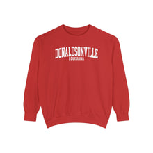 Load image into Gallery viewer, Donaldsonville Louisiana Comfort Colors Sweatshirt
