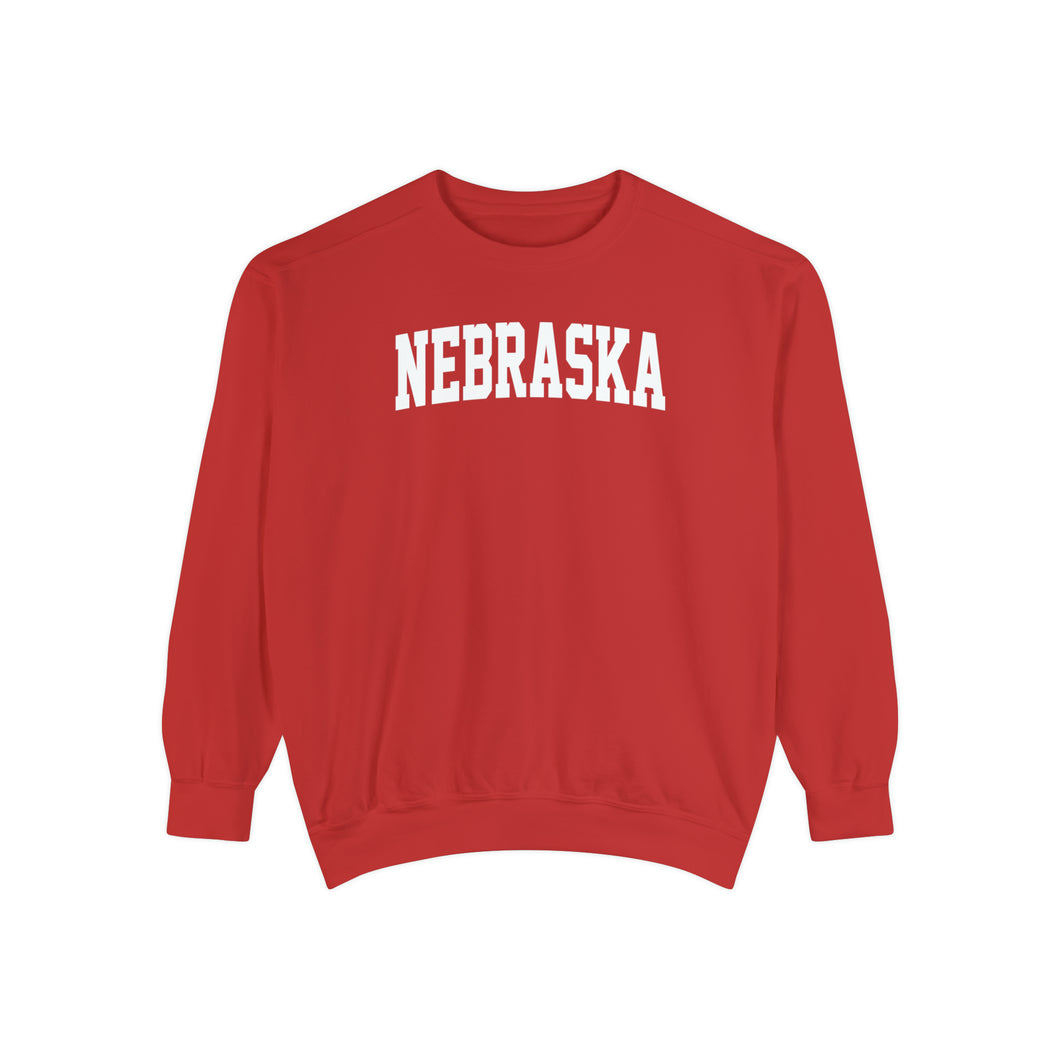 Nebraska Comfort Colors Sweatshirt